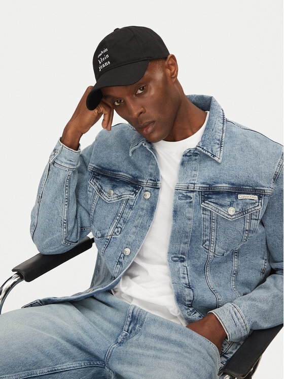 Calvin Klein Jeans Gorra con visera Calvin Klein Jeans Seasonal Printed LV04G5036G Negro