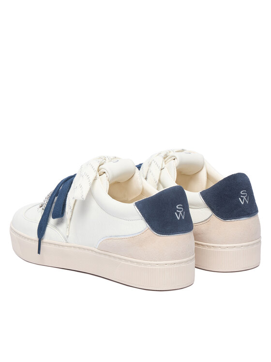 Stuart Weitzman Снікерcи Stuart Weitzman Colton SN031 Кремовий