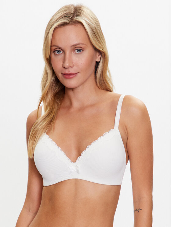 Hunkemöller Hunkemöller Nedrček brez kosti Lola 192192 Bela