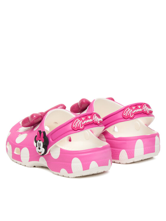 Crocs Шльопанці Crocs Kids Minnie Mouse Classic Clog 212294 Рожевий