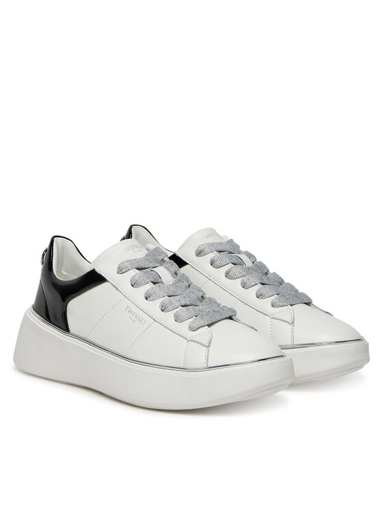 TWINSET Снікерcи TWINSET 251TCP042 Білий