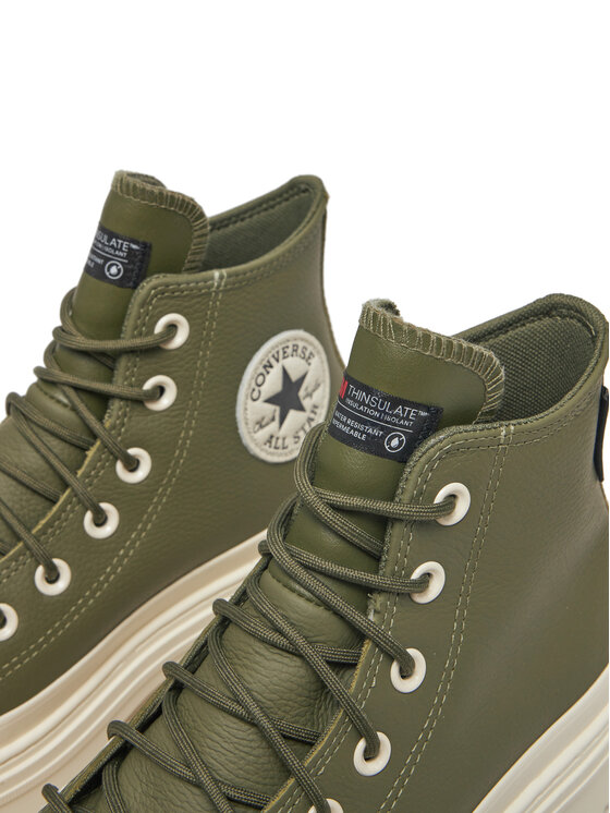 Converse Кеди Converse Chuck Taylor All Star Lugged Heel Platform Waterproof A11163C 306 Зелений