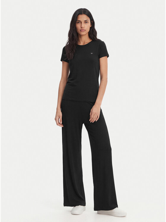 Emporio Armani Emporio Armani Camiseta EW000408 AF19024 UC001 Negro Regular Fit