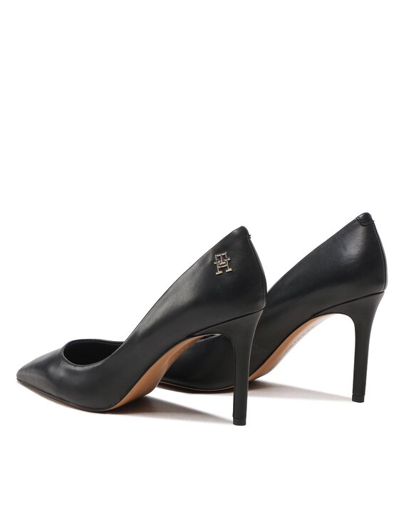 Tommy Hilfiger Scarpe stiletto Tommy Hilfiger Th Pointy Feminine Pump FW0FW07000 Nero