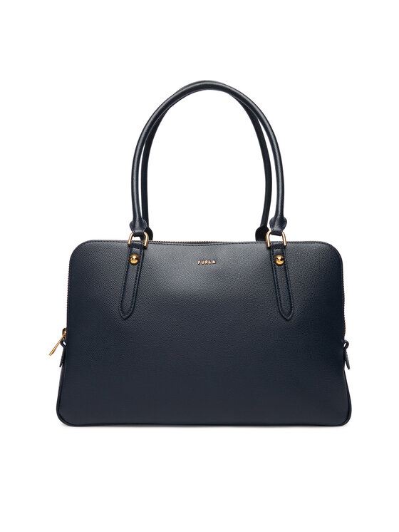 Furla Ročna torba Furla Giulia L WB01872 BX0460 CN 2676S Mornarsko modra