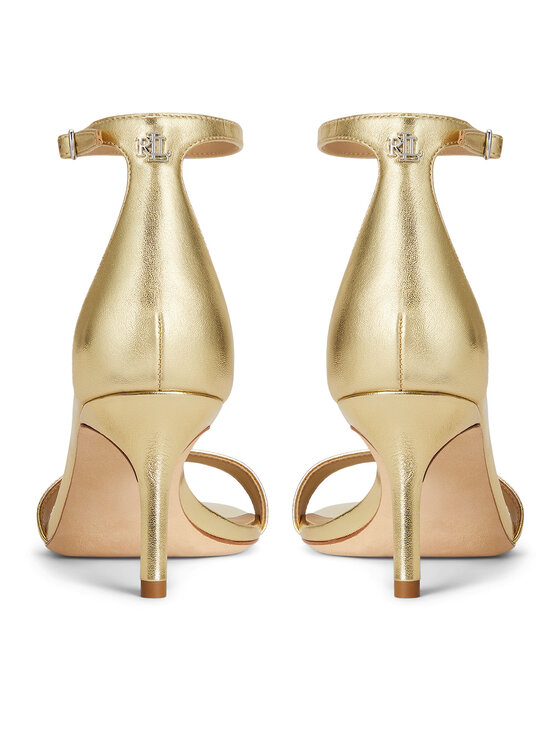 LAUREN RALPH LAUREN Sandály LAUREN RALPH LAUREN Allie Mid 802978207002 Zlatá