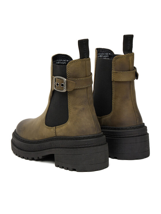 G-Star Raw Kotníková obuv s elastickým prvkem G-Star Raw CEO-WI34-ALASKA-02 Zelená