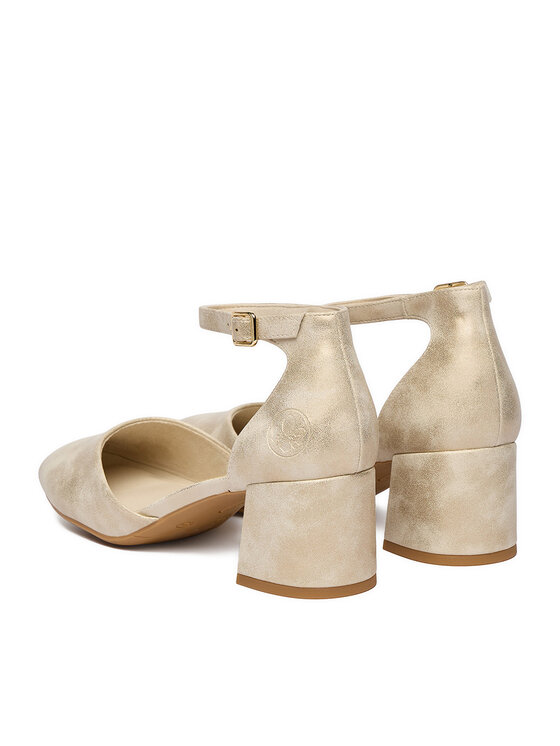 Rieker Salonarji Rieker 44762-91 Zlata