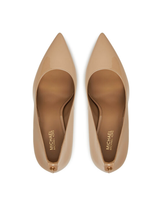MICHAEL Michael Kors Γόβες MICHAEL Michael Kors Alina Flex High Pump 40R4HNHP1A Μπεζ