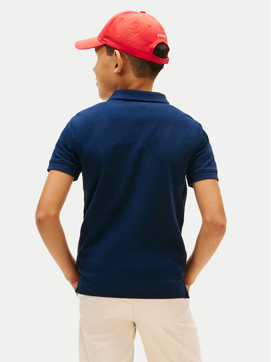 Tommy Hilfiger Tommy Hilfiger Polo KB0KB10383 Azul marino Regular Fit