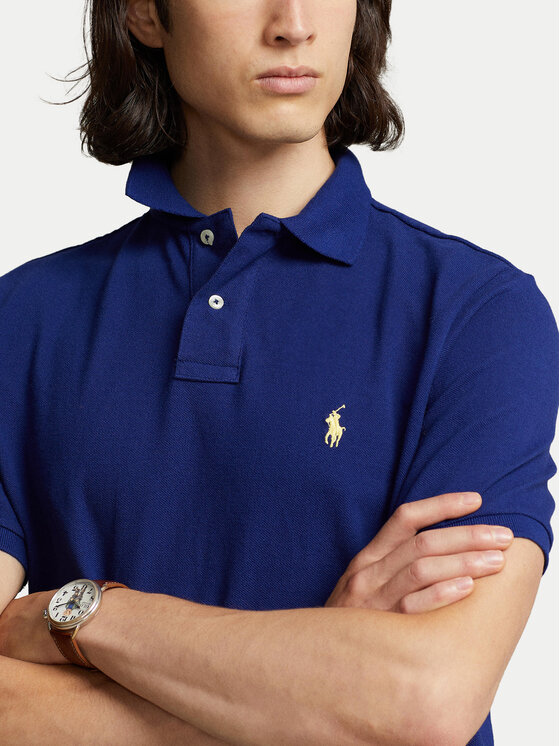 Polo Ralph Lauren Polo Ralph Lauren Pólóing Core Replen 710795080 Sötétkék Slim Fit