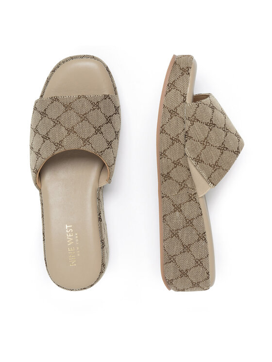 Nine West Шльопанці Nine West WFA2789-1 Бежевий