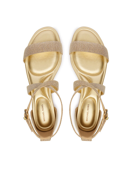 MICHAEL Michael Kors Босоніжки MICHAEL Michael Kors Alexa Flex Flat 40S6AXFS1D Золотий