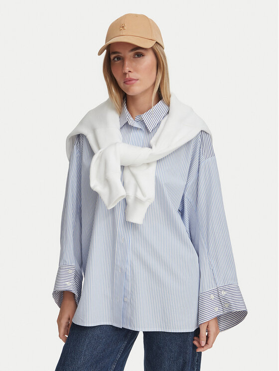 Tommy Hilfiger Czapka z daszkiem Tommy Hilfiger Elevated Chic AW0AW17631 Beżowy