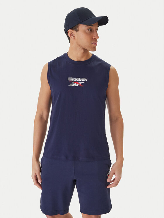 Reebok Reebok Camiseta sin mangas Bradshaw RK25560CCM Azul marino Regular Fit