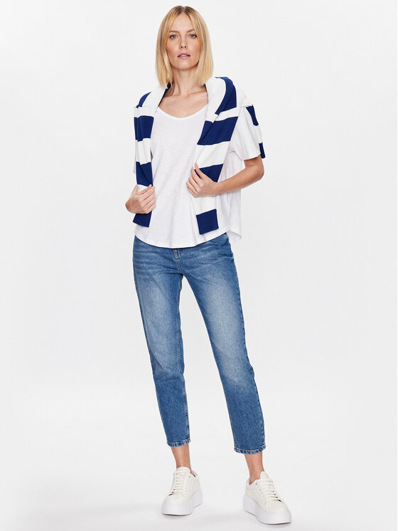 United Colors Of Benetton United Colors Of Benetton Футболка 3BVXD1033 Білий Relaxed Fit