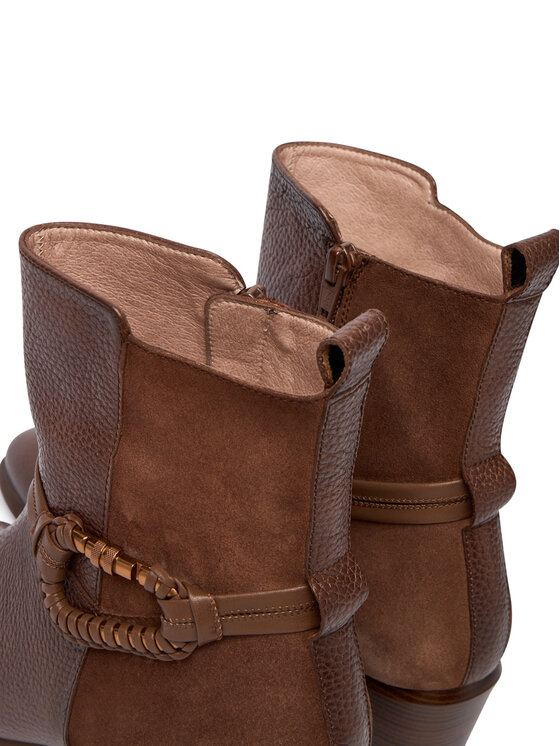 Hispanitas Členková obuv Hispanitas PHI254297 Hnedá