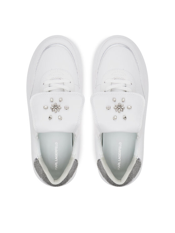 KARL LAGERFELD Снікерcи KARL LAGERFELD KL63519 Білий