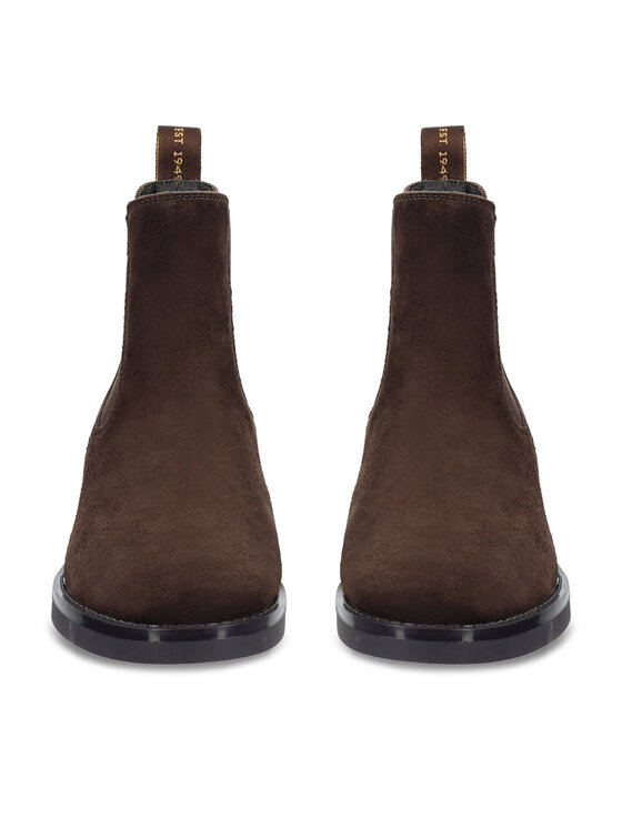 Gant Členková obuv s elastickým prvkom Gant 31653106 Hnedá