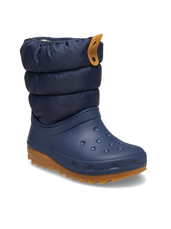 Crocs Snehule Crocs Classic Neo Puff Boot T 207683 Modrá