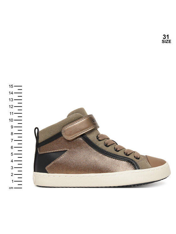 Geox Sneakersy Geox J Kalispera J944GM 0NFGN C0533 S Brązowy