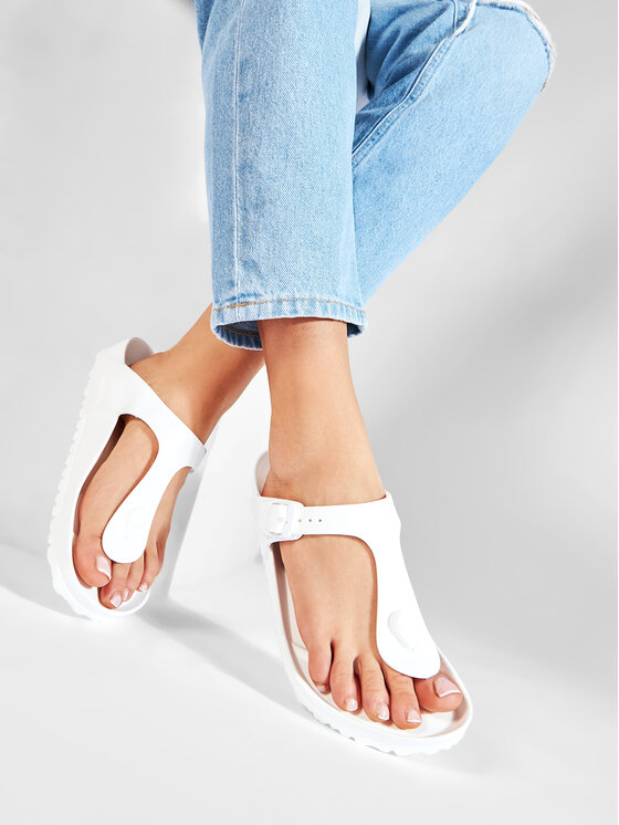 Birkenstock Σαγιονάρες Birkenstock Gizeh EVA 0128221 Λευκό