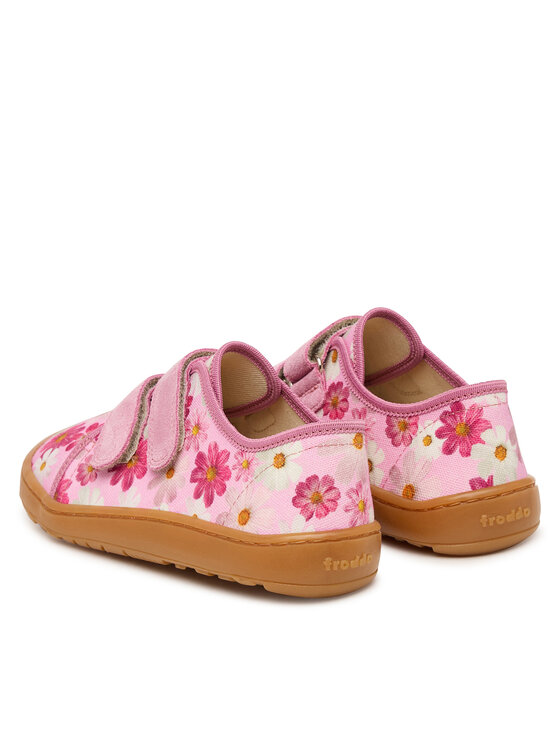 Froddo Papuče Froddo Barefoot Canvas G1700440-9 D Ružičasta