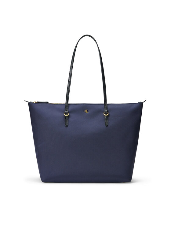 LAUREN RALPH LAUREN Ročna torba Lauren Ralph Lauren Keaton 31 431950007001 Mornarsko modra