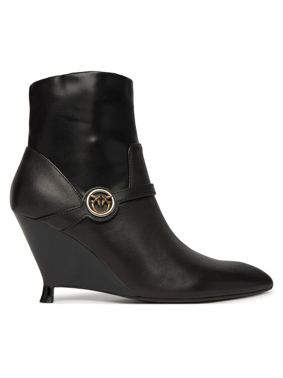PINKO Polokozačky PINKO Gwen 04 SD0639P095 Černá