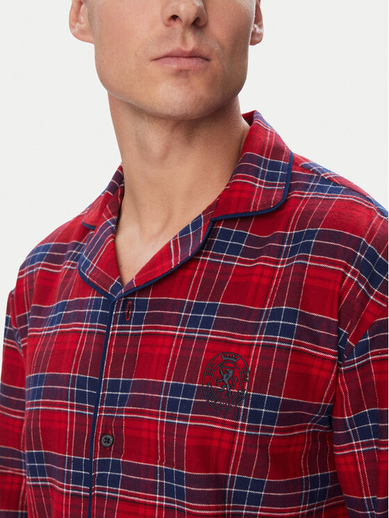 Tommy Hilfiger Tommy Hilfiger Pijama UM0UM03659 Rojo Relaxed Fit
