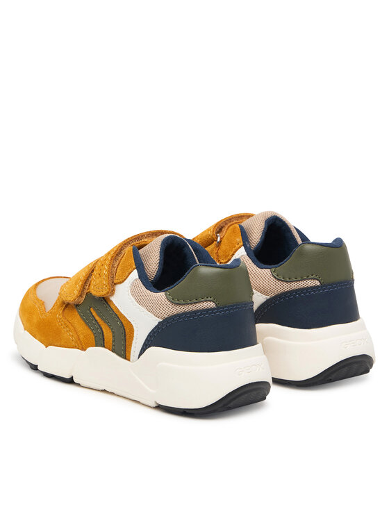 Geox Sneakersy Geox B Flexyper Mini Boy B656GC 05422 C2023 S Żółty