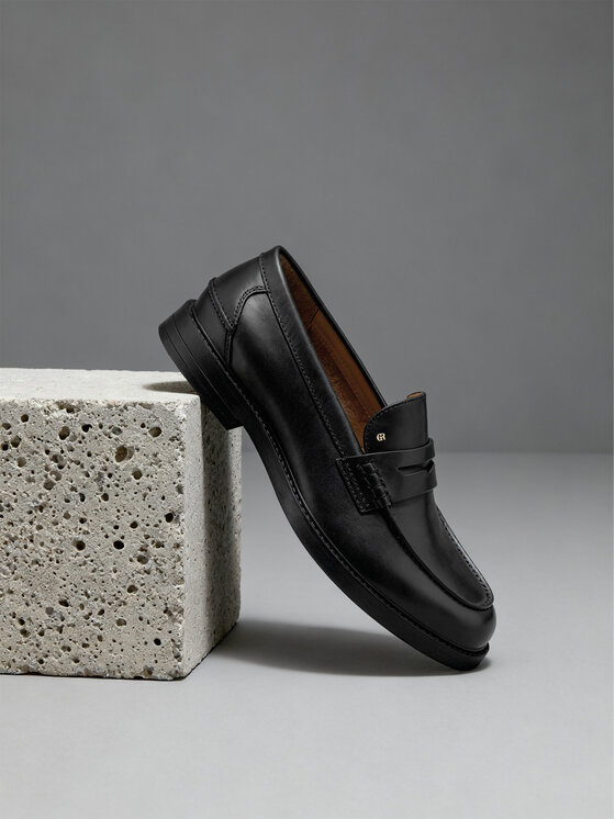 GINO ROSSI Мокасини GINO ROSSI EO-PIETRO-01 125AM Чорний