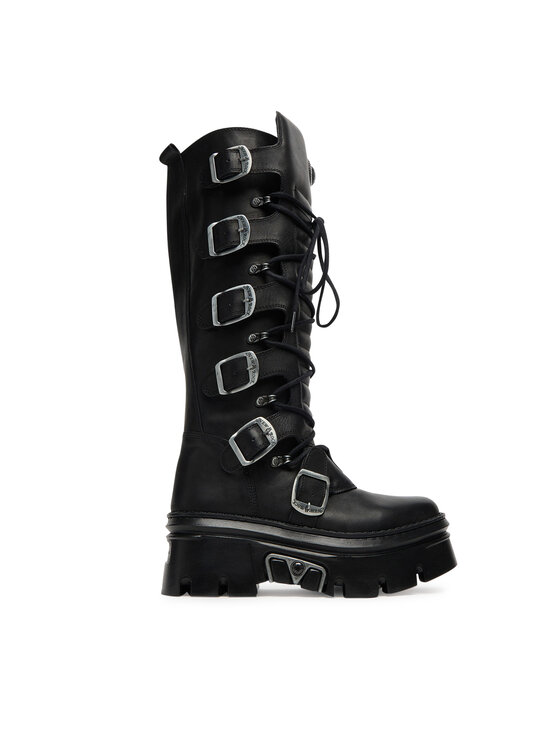NEW ROCK Csizma NEW ROCK M-WALL272-S1 Fekete