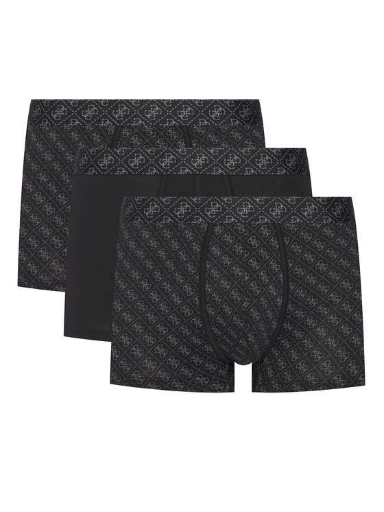 Guess Guess Conjunto de calzoncillos boxer U5BG69 K6YW1 Negro