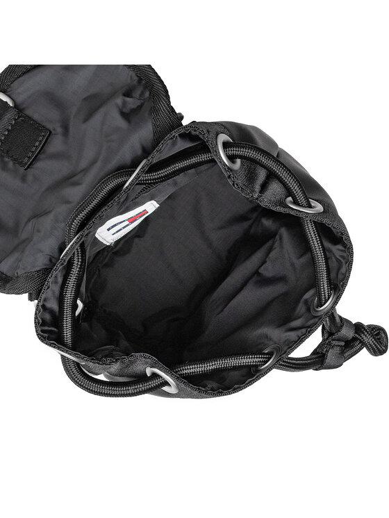 Tommy Jeans Kabelka Tommy Jeans Tjw Heritage Backpack Crossover AW0AW10900 Černá