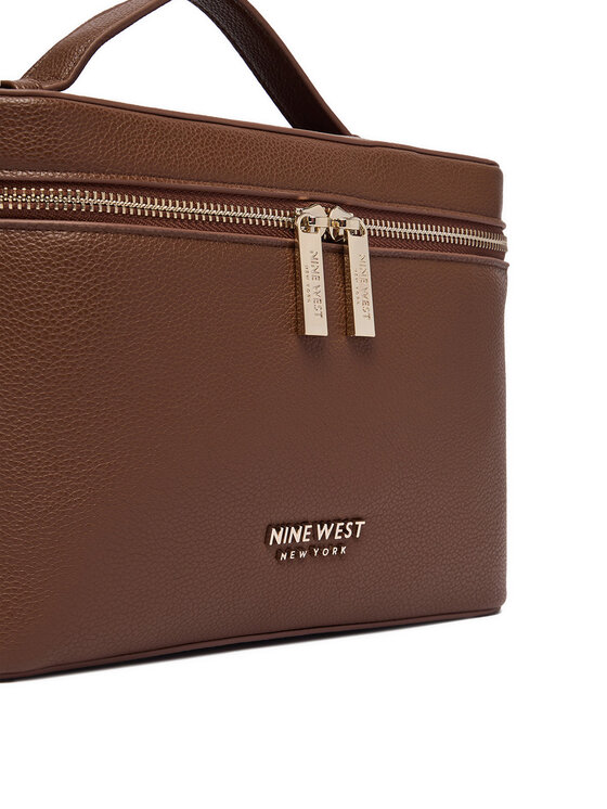 Nine West Geantă pentru cosmetice Nine West CEO-NW-W1-034-AW26 Maro