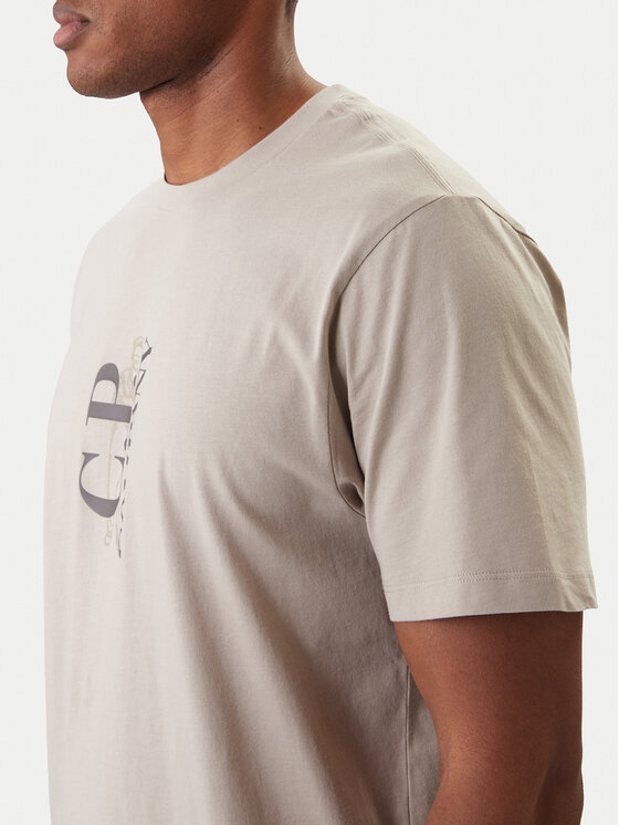 C.P. Company C.P. Company Camiseta 20CMTS084A005100W Beis Regular Fit