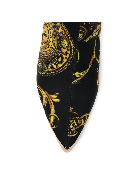 Versace Jeans Couture Μπότες Versace Jeans Couture 71VA3S53 Μαύρο