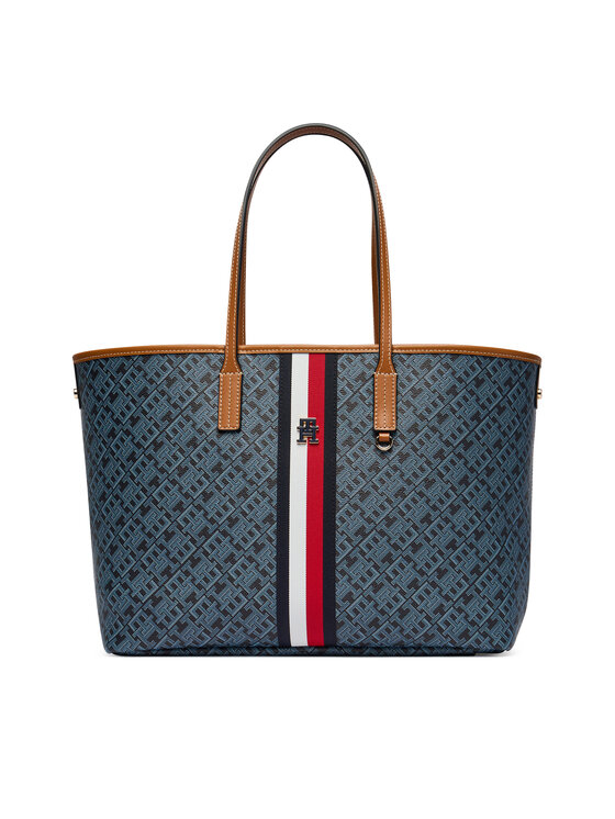 Tommy Hilfiger Τσάντα Tommy Hilfiger Th Monoplay AW0AW19178 Σκούρο μπλε