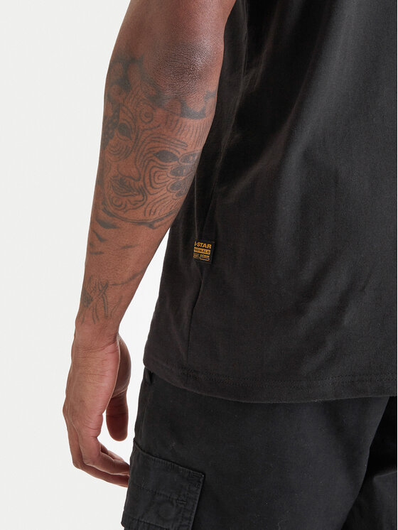 G-STAR G-Star Raw Футболка Base-S D16412-336-6484 Чорний Regular Fit