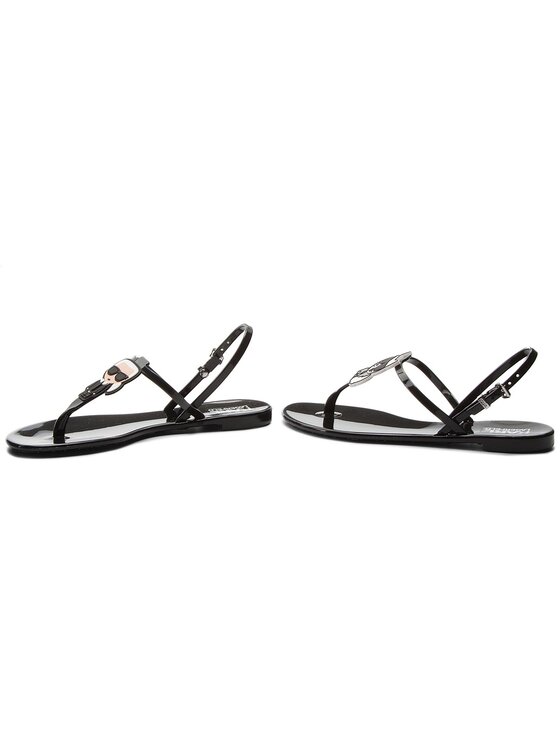 KARL LAGERFELD Sandali KARL LAGERFELD KL80002 Črna