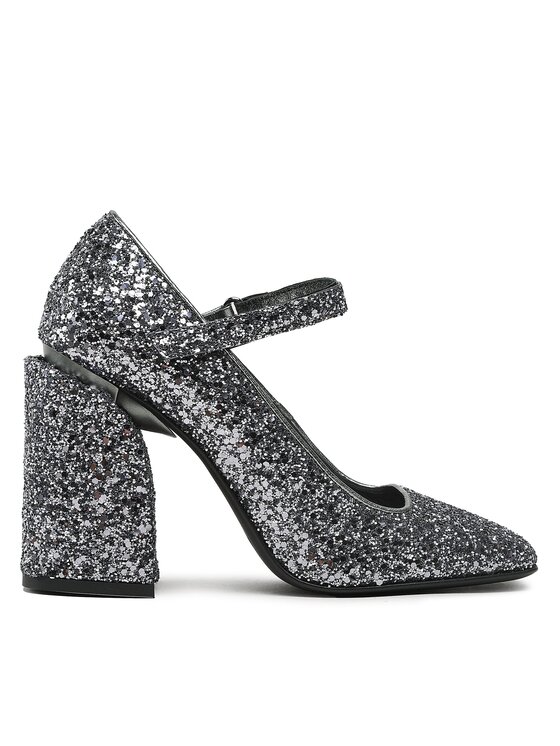 PINKO Bateliai PINKO Claudie Mary Jane PE 23 BLKS1 100862 A0O4 Pilka