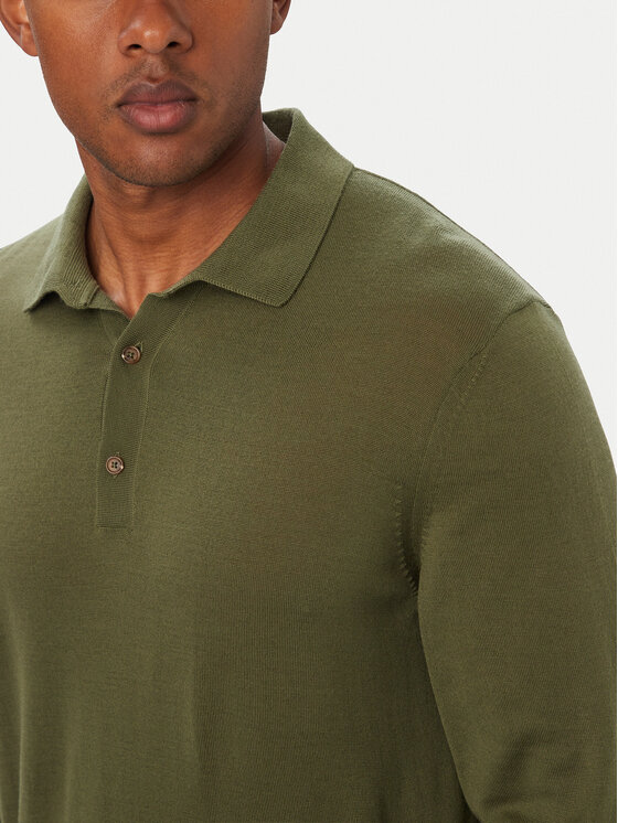BOSS BOSS Polo H-Lancione 50565503 Verde oscuro Regular Fit