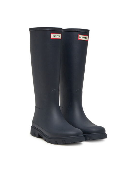 Hunter Kalosze Hunter Downpour Tall Wellington HFRW0001251 Granatowy