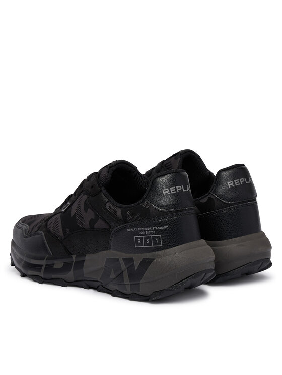 REPLAY Sneakers REPLAY GMSP3.000.C0005T Negru