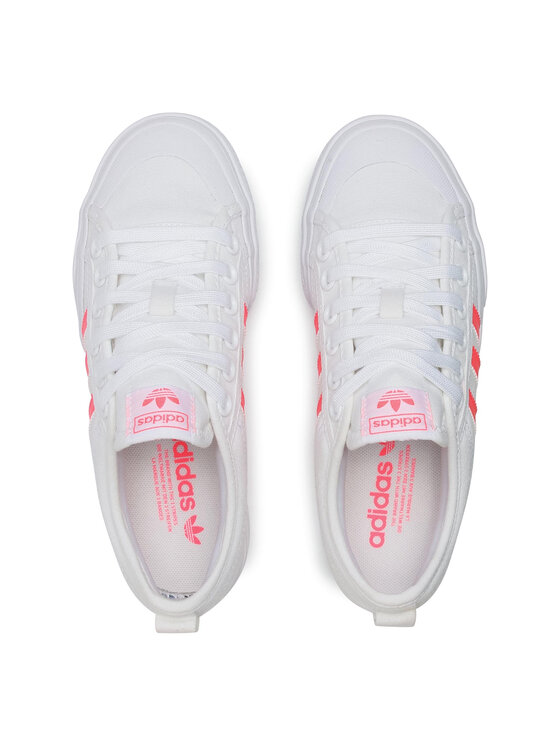 adidas Sneakersy adidas Nizza Platform FY2260 Biały
