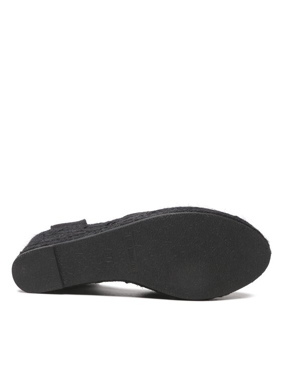 DeeZee Espadryle DeeZee WS020609-01  Czarny