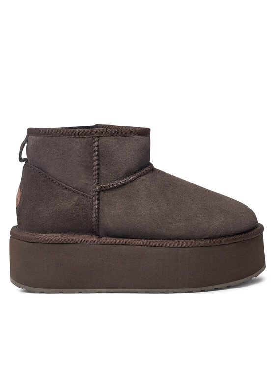 EMU Australia Śniegowce EMU Australia Stinger Micro Flatform W13082 Brązowy