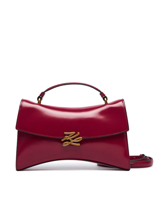 KARL LAGERFELD Torbica KARL LAGERFELD B3W30270 Tamnocrvena