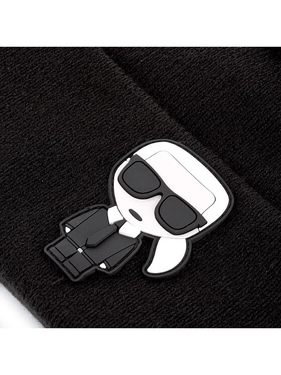KARL LAGERFELD Kapa KARL LAGERFELD 76KW3406 Črna
